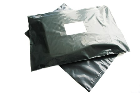 100 x Strong Grey Postage Poly Mailing Bags 12